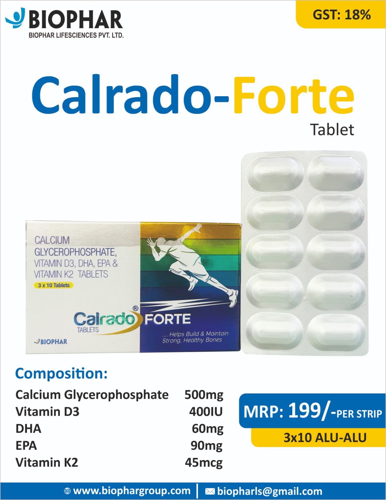 Calrado-Forte Tablets