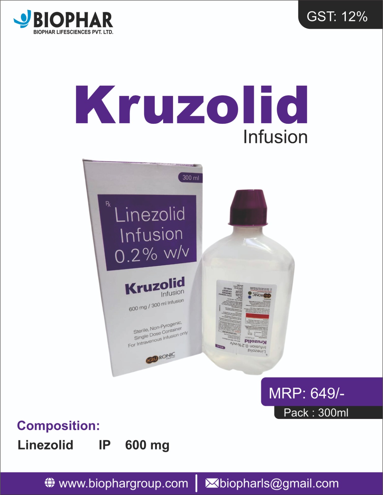Kruzolid Infusion