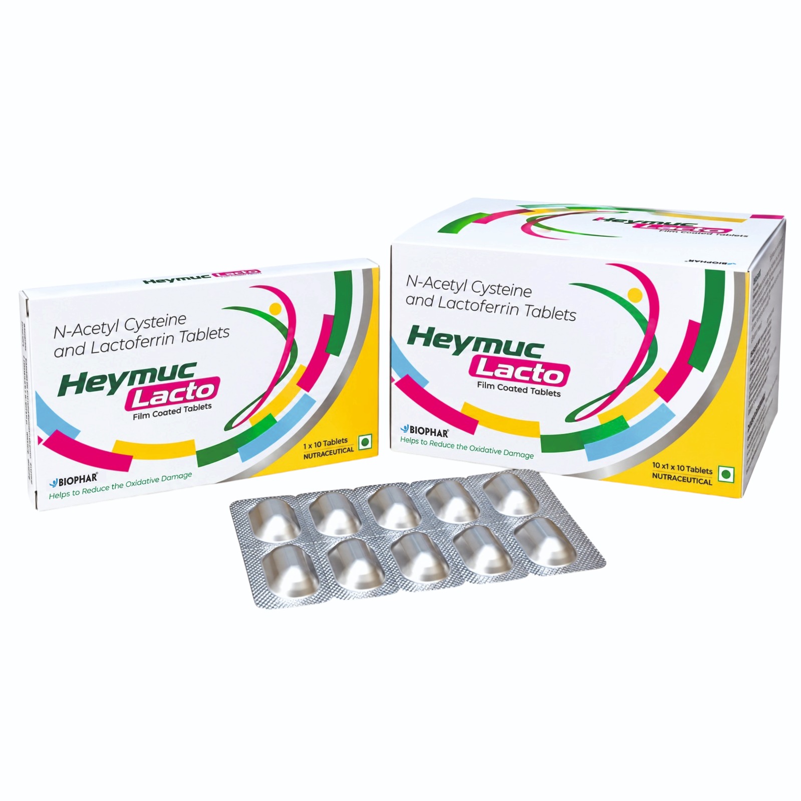 Hymuc Lacto –N-Acetyl Cysteine and Lactoferrin Tablets