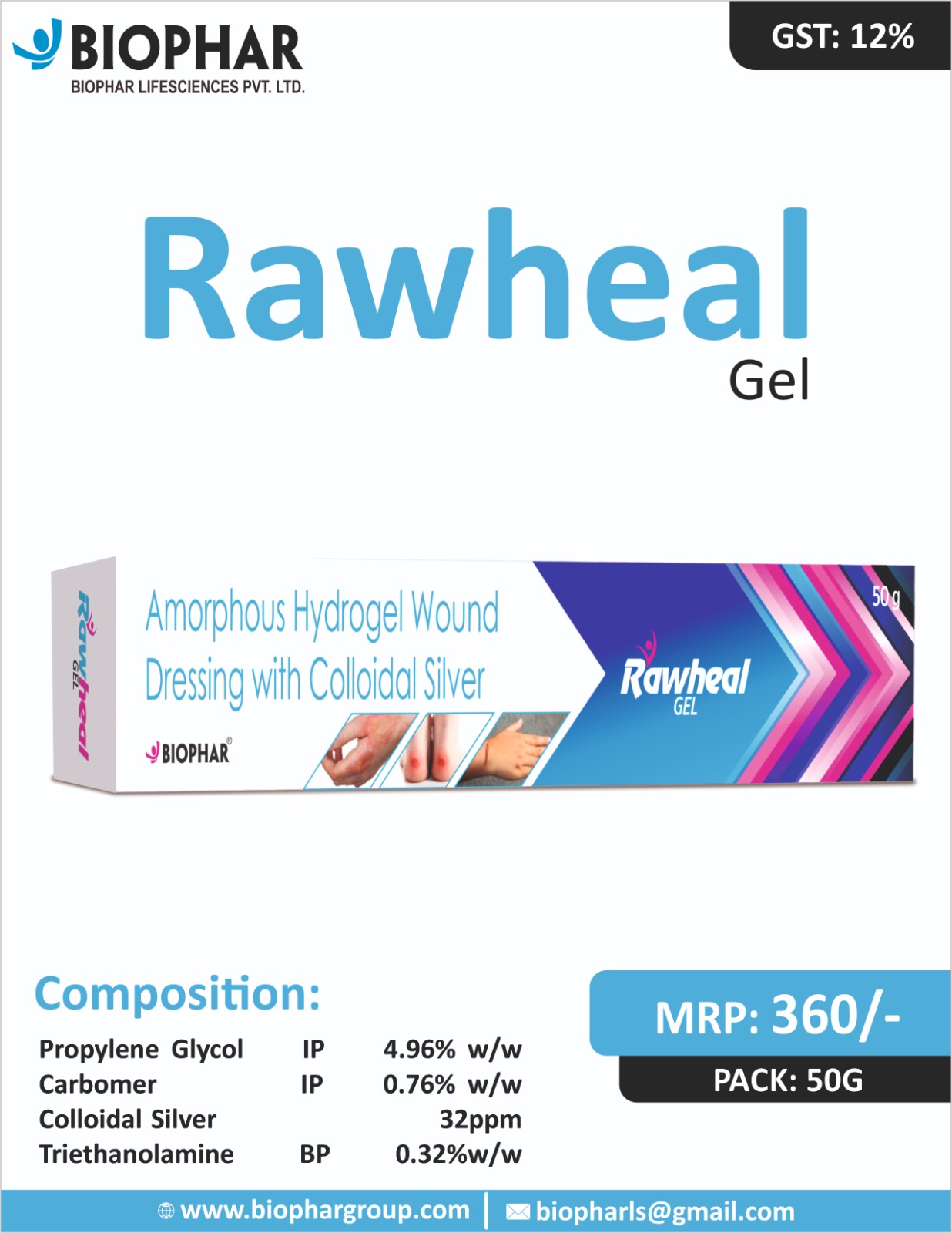 Rawheal Gel