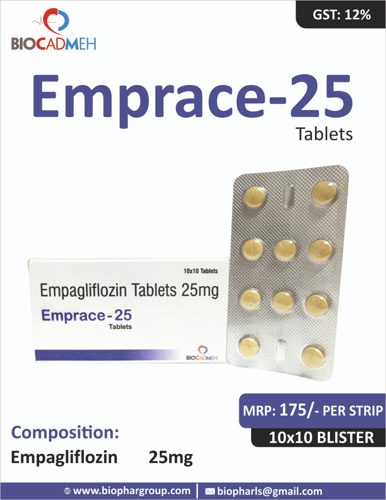 Emprace-25 Tablets