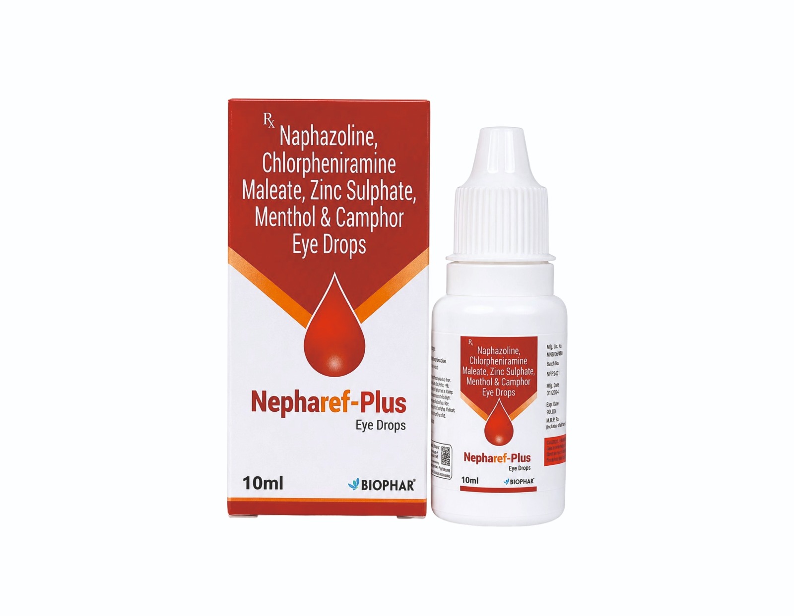 Nepharef-Plus Eye Drops