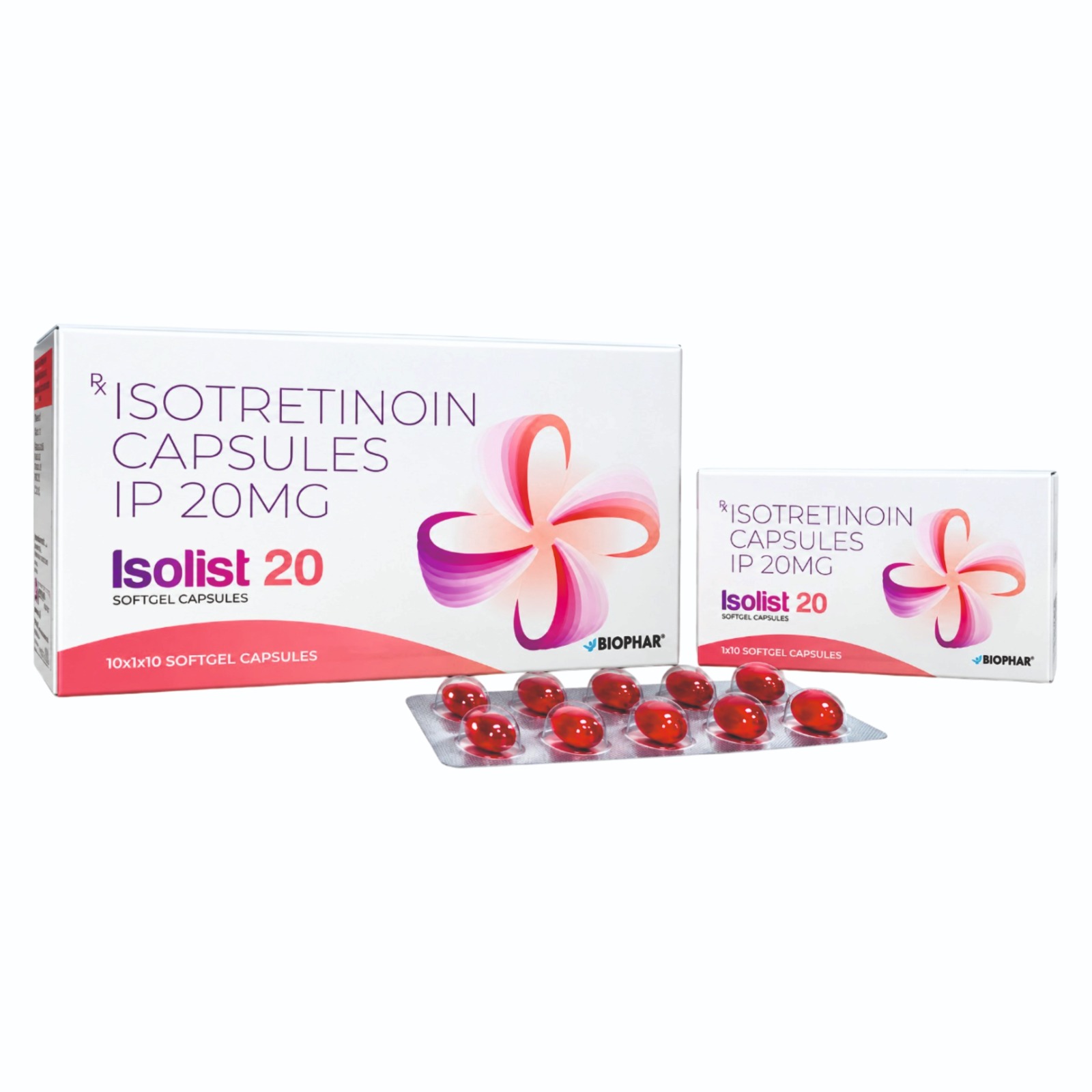 Isolist 20– Isotretinoin Softgel Capsules