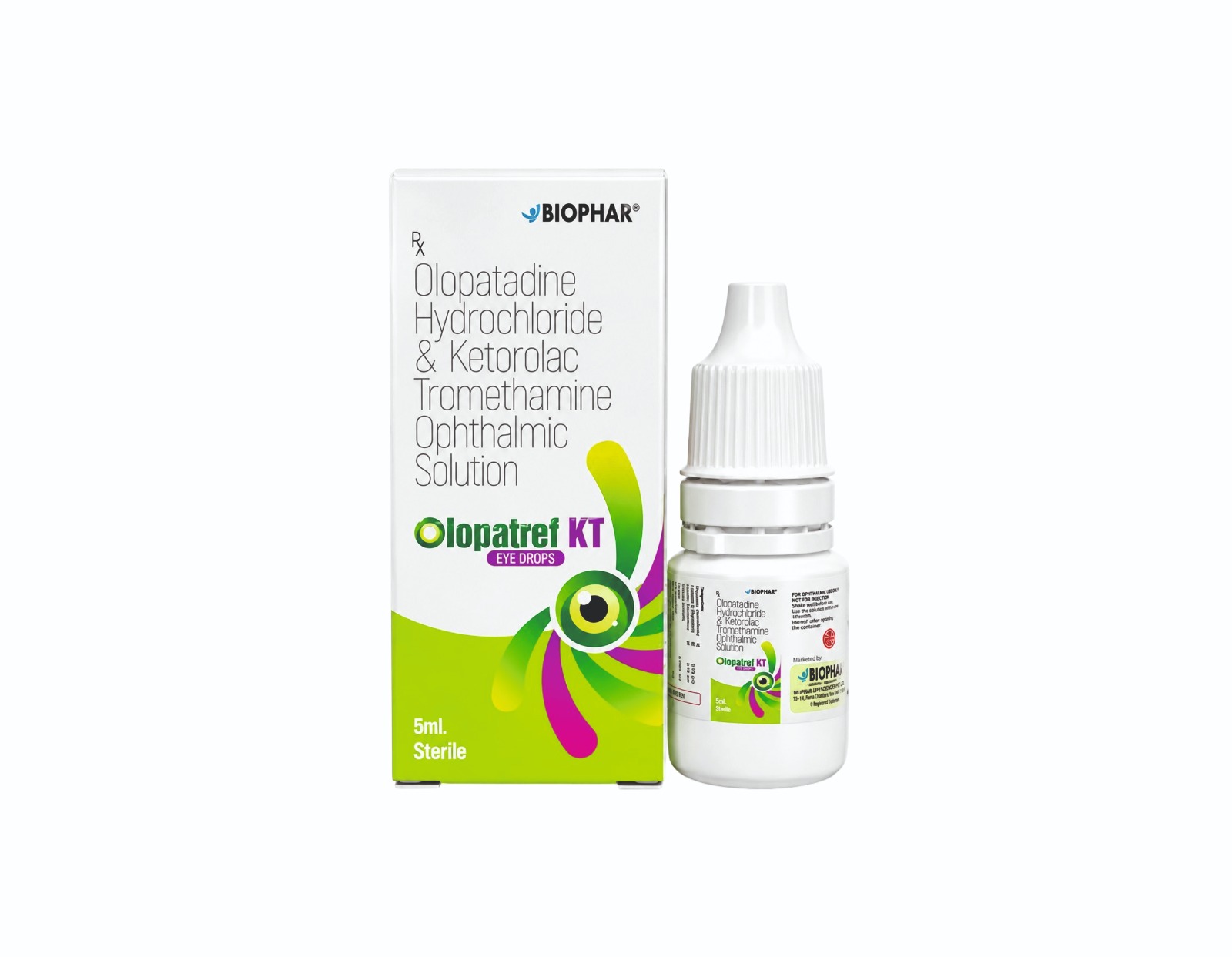 Olopatref KT Eye Drops 