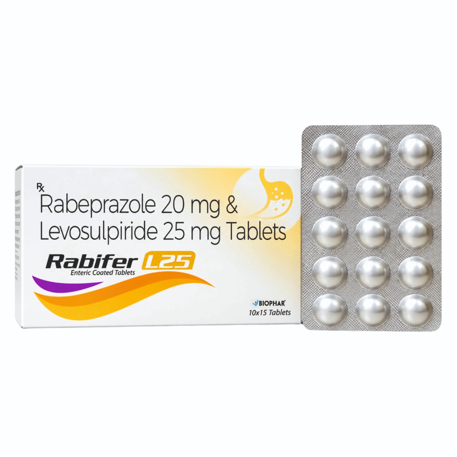 RABIFER L25-Rabeprazole Levosulpiride Tablets